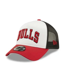 Bulls Team Color Block Trucker Cap