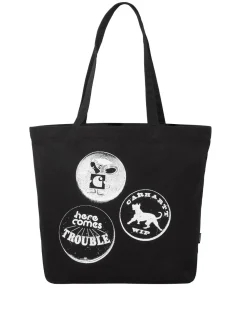 Canvas Graphic Tote Bag