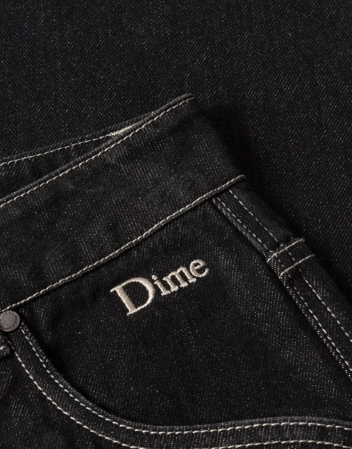 Classic Relaxed Denim Pants