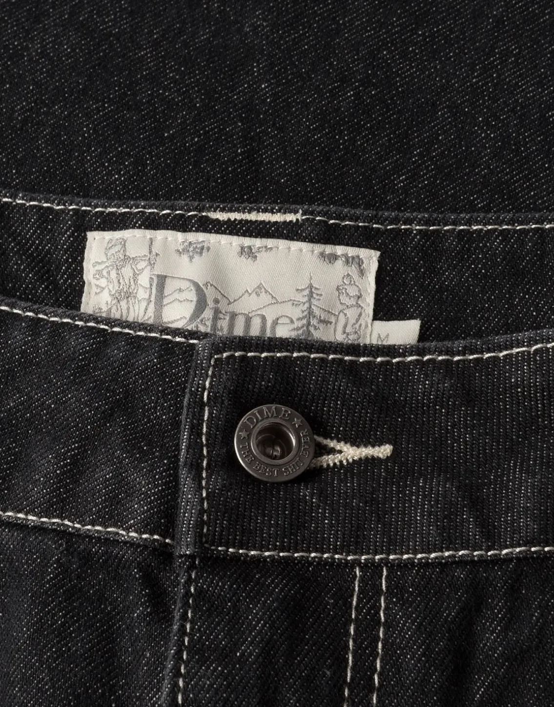Classic Relaxed Denim Pants
