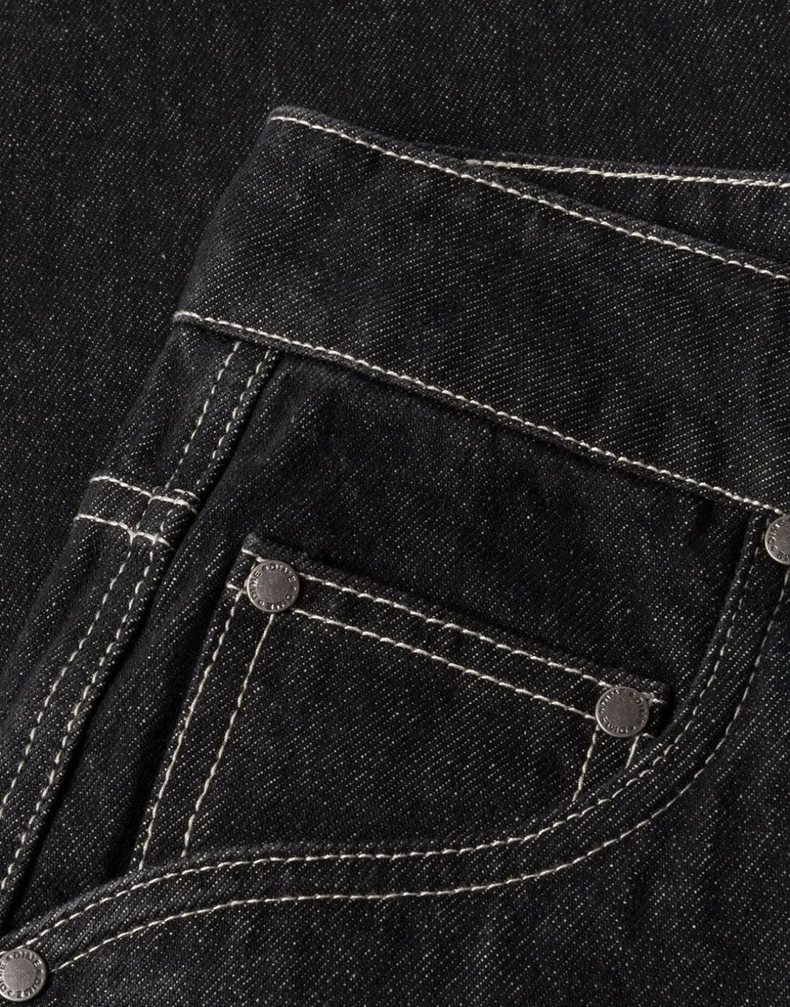 Classic Relaxed Denim Pants
