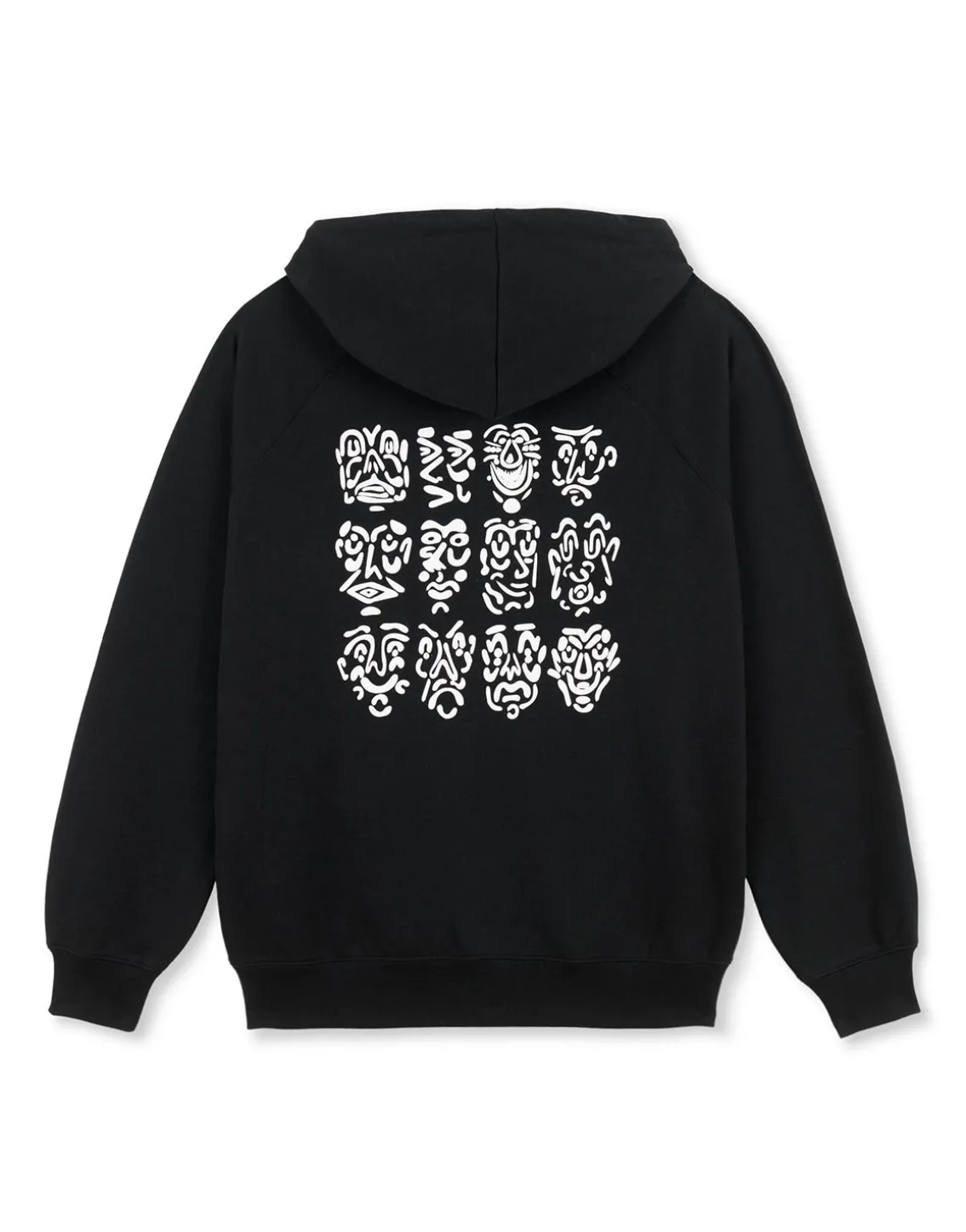 Default Faces Zip Hoodie