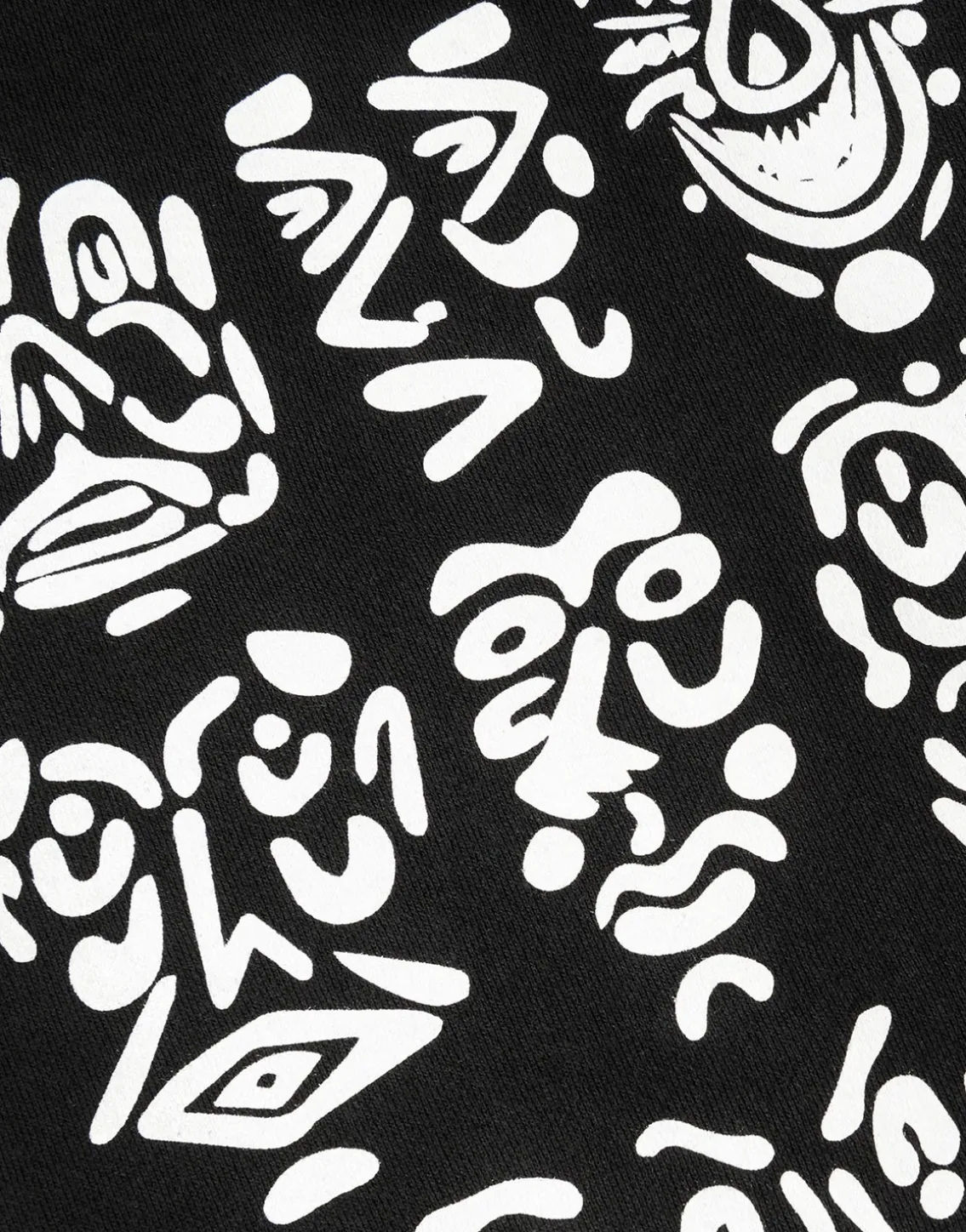 Default Faces Zip Hoodie