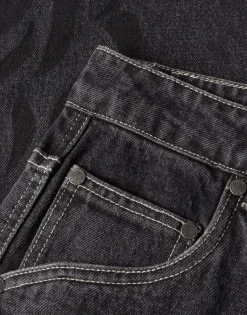 Flamepuzz Relaxed Denim Pants