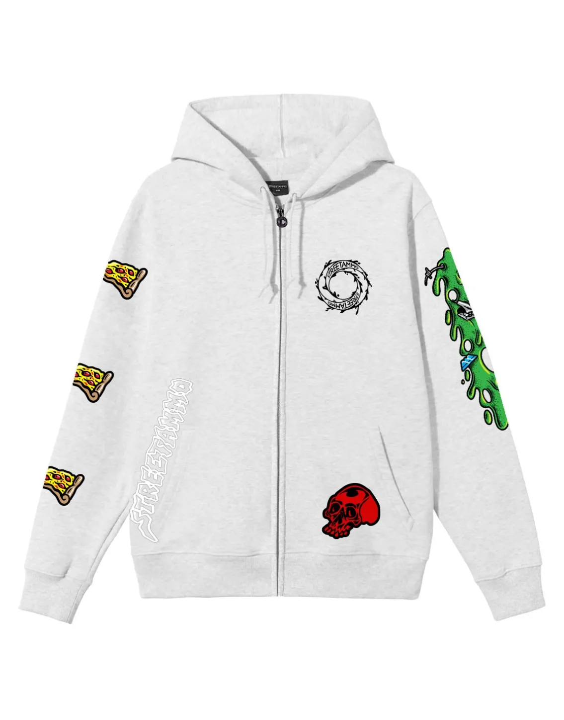 Jimbo X Streetammo Slime Zip Hoodie