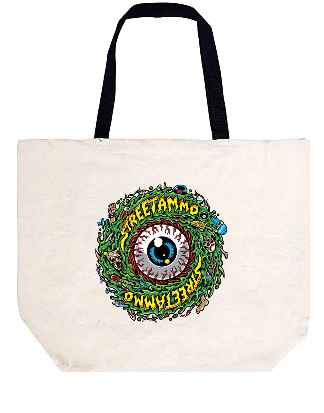 Jimbo X Streetammo Slime Tote Bag