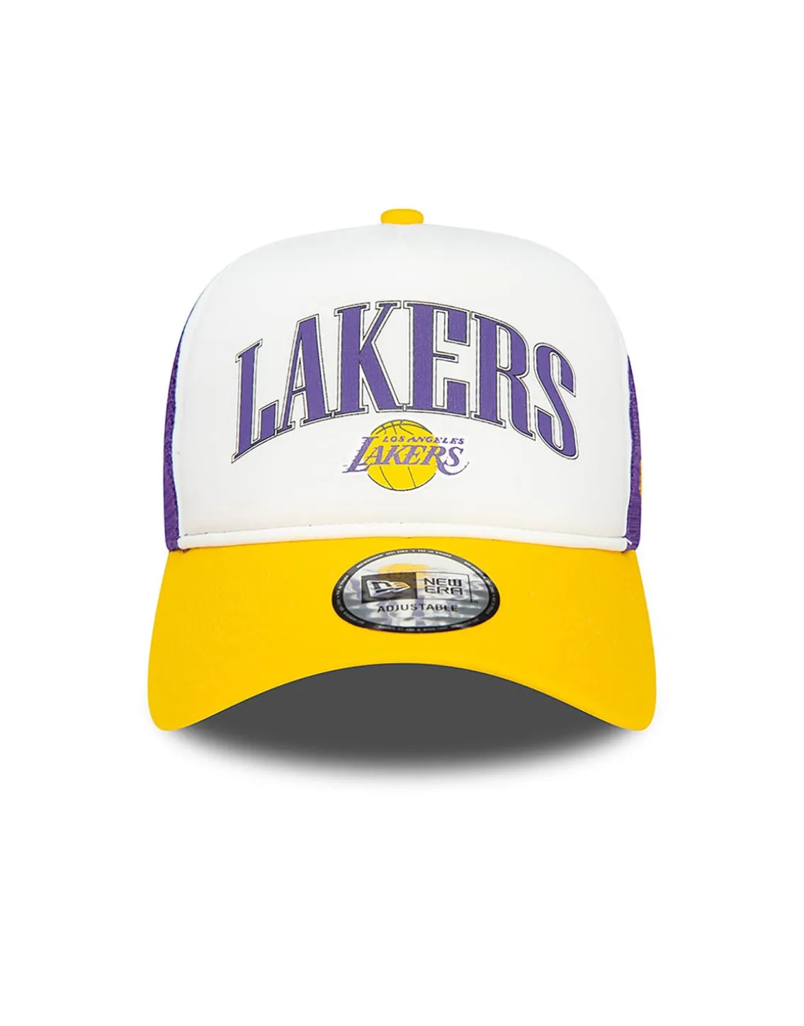 LA Lakers NBA Retro Purple E-Frame Trucker Cap