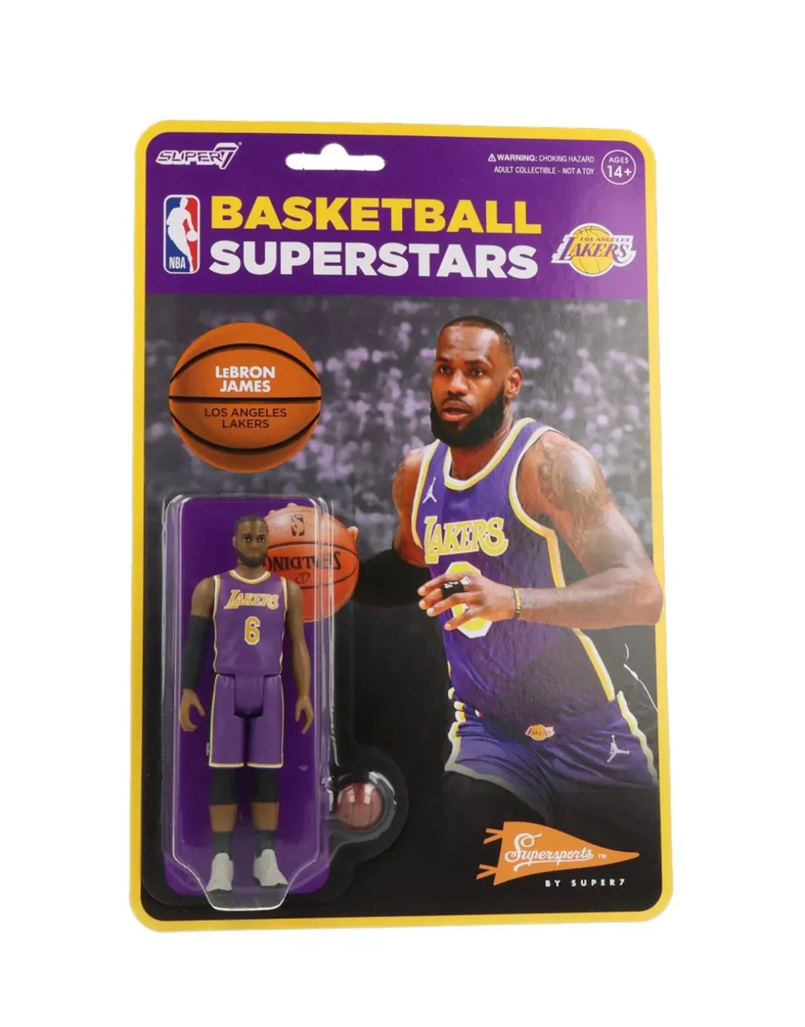 Lebron James (Lakers Purple Statement) - ReAction figure