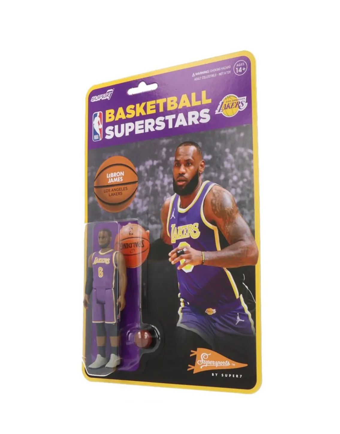 Lebron James (Lakers Purple Statement) - ReAction figure