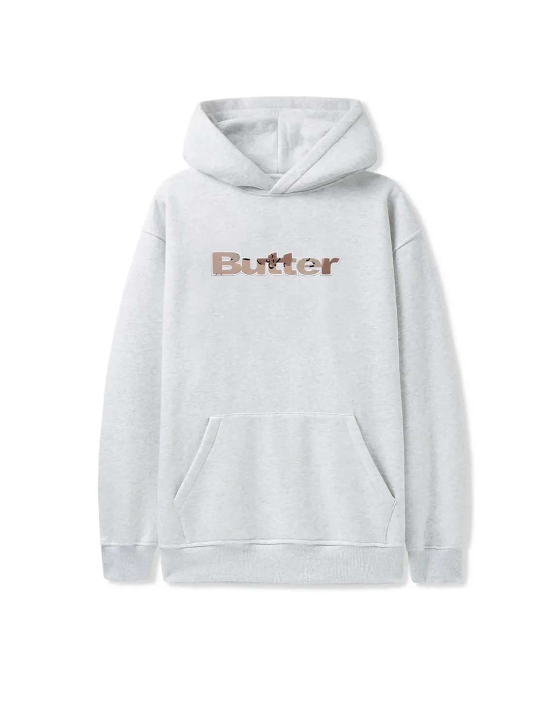 Logo Camo Applique Pullover Hood