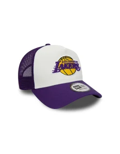 Los Angeles Lakers Team A-Frame Trucker Cap