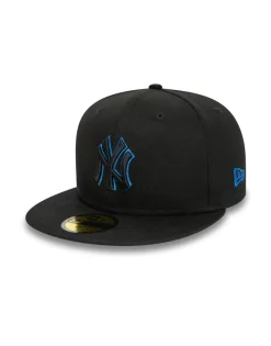 New York Yankees 59Fifty Metallic Outline Fitted Cap
