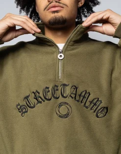 Orbit Gothic 1/4 Zip Fleece