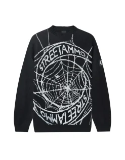 Orbit Spiderweb Knitted Sweater