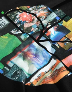 Ourselves Collage Fill Logo Dave Hoodie