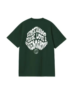 Peace, Love & Skateboarding Tee