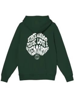 Peace, Love & Skateboarding Hoodie