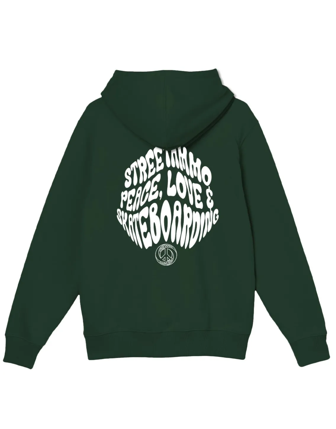 Peace, Love & Skateboarding Hoodie