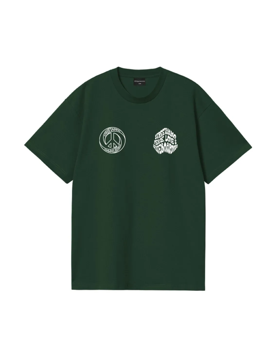 Peace, Love & Skateboarding Tee