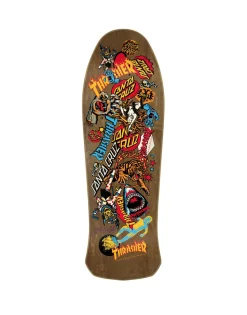 Santa Cruz x Thrasher Salba Oops Deck