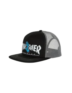 Santa Cruz X Thrasher Screaming Logo Trucker Cap