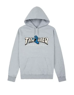 Santa Cruz X Thrasher Screaming Logo Hoodie