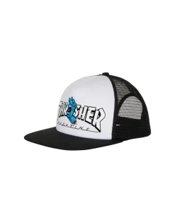 Santa Cruz X Thrasher Screaming Logo Trucker Cap